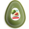 Plastic Reusable Vegetable Storage Box Avocado Safe Box Banana Case