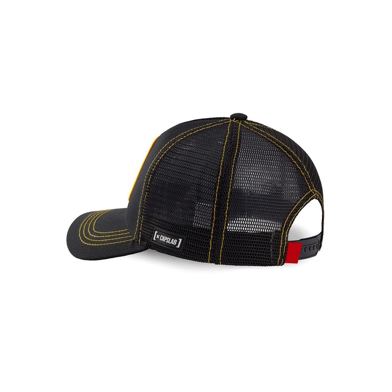 Capslab Daffy Duck Looney Tunes Trucker Cap, black