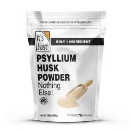 It's Just! - Psyllium Husk Powder, Easy Mixing Dietary Fiber, Cleanse Your Di...