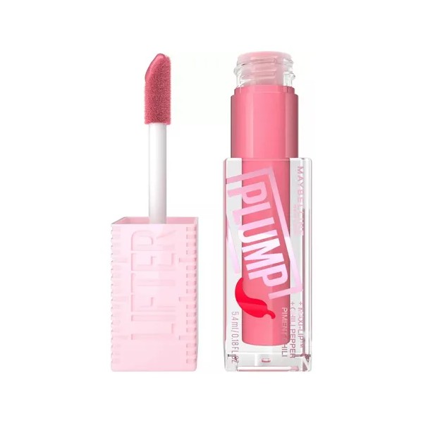 Maybelline Gloss Rellenador De Labios, Lifter Plump, Tono Blush Blaze