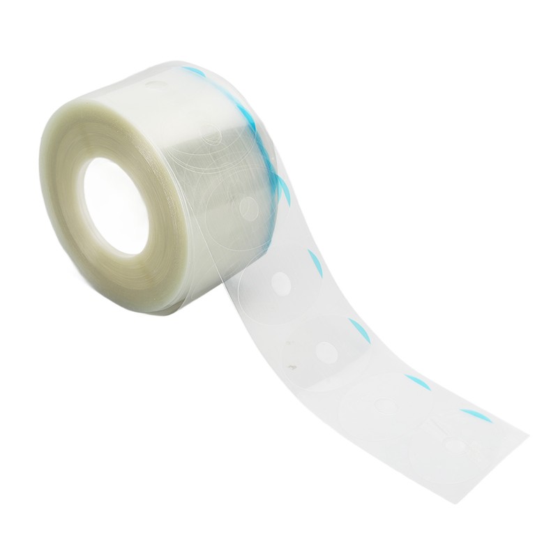 Lens Processing Sticker Double Sided Transparent Skidproof Tape Accessory for