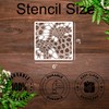 Camo Stencil for Spray Paint 6inch Camo Paint Stencils Camouflage