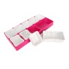 Watch Parts Storage Box 5 Compartments Portable Dustproof Multipurpose Watch