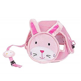 Xrten Baby Protective Helmet, Anti-Collision Baby Head Protection Hat, Adjustable Head Protection Hat, Baby Helmet (Rabbit)