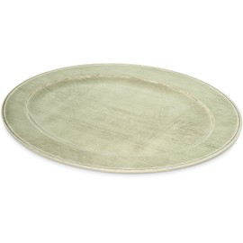 CFS Grove Melamine Oval Platter Tray, 20" x 14", Jade