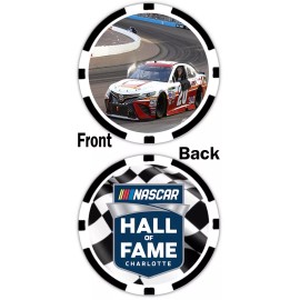 MATT KENSETH - NASCAR HALL OF FAME - POKER CHIP - NASCAR, RACING, HOF