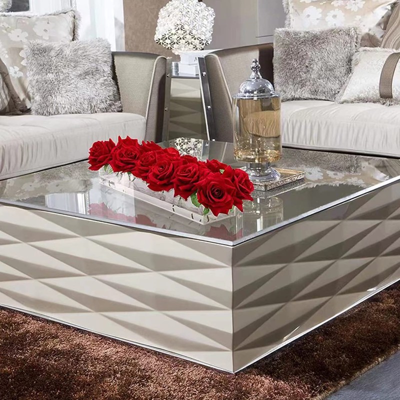 Modern Flower Container, Rectangular Acrylic Flower Vase, Acrylic Flower Box,