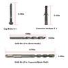 Lag Bolt Kit for Mounting TV Bracket Into Wood or
