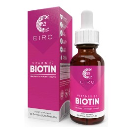 Eiro Biotina Líquida 6000mcg Para Cabello Y Uñas