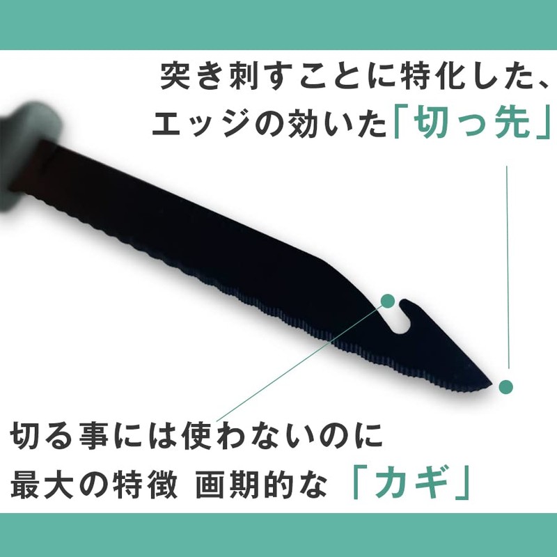 Cardboard Penetrating Cutter, Cardboard Cutter, Easy Piercing, Made in Japan,