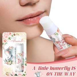 Sacubee 30 Pack Elephant Party Gifts Baby Shower Games Prizes Bulk Lip Balms Favors for Winners Adults Guests Gender Reveal Favors Decorations Baby Shower Souvenirs Gift Bags Stuffers