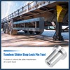 INFINAUTO Trailer Tandem Slide Stopper Slider Stopper Lock Pin Tool