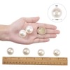 LiQunSweet 10 Pcs Imitated Faux Pearl Acrylic Plastic Large Loose