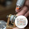 DOITOOL 30pcs Tungsten Drill Bit Jewelry Circuit Board Engraving Metric