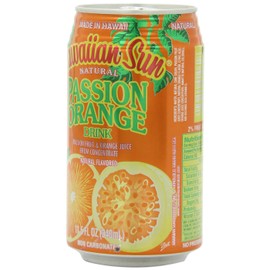 Hawaiian Sun Juice, Orange Passion, 11.5 Fl Oz (Pack of 24)