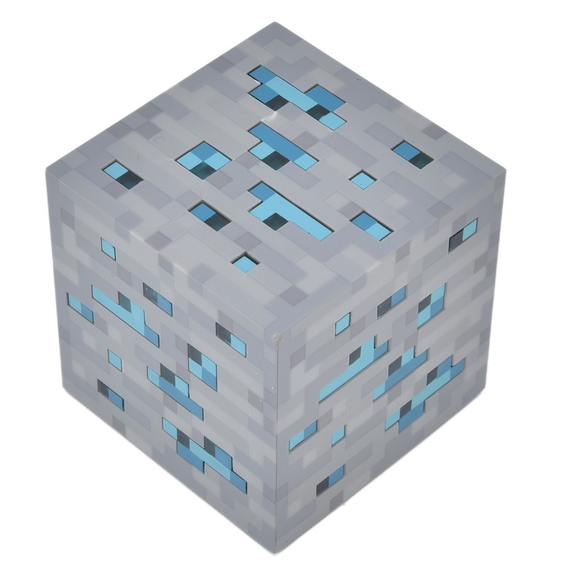 LED Cube Night Light 3.1in Energy Saving Blue Light LED