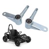 Front Wheel Steering Knuckle 15mm Front Steering Knuckle Spindle for