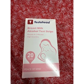 T TESTAHEAD Breast Milk Test Strips Quick & Accurate Test Strips 20 Count R2