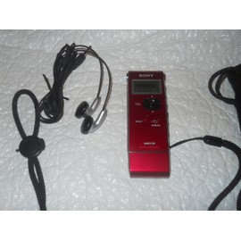 Sony ICD-UX71RED Digital Voice Recorder with 1GB Flash Memory
