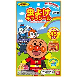 虫よけシールアンパンマン45枚