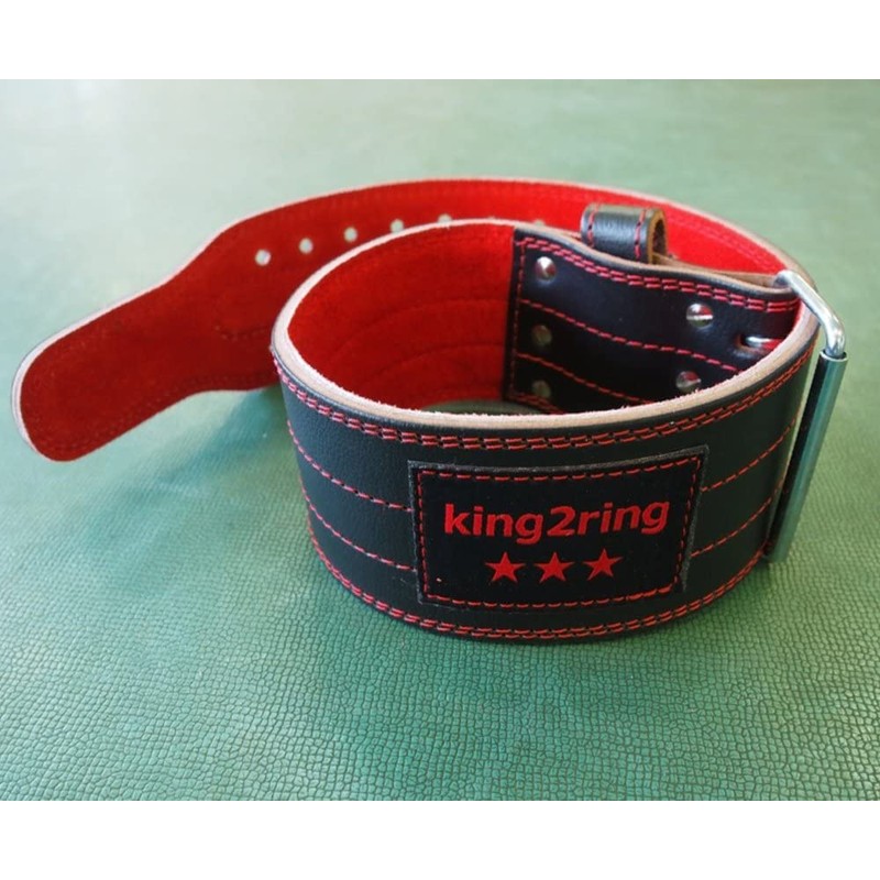 king2ring Training Belt, Power Belt, 0.2 inch (5 mm), Lightweight