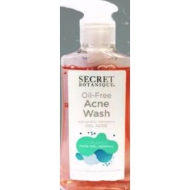 Gel Anti Acne Limpiador Secret Botanique Piel Normal 221ml