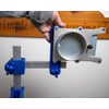 Simple Dust Collection System for Split-Bed Wood Lathe (Fits 4"
