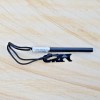 SCORPCO Ferrocerium Ferro Rod Flint Fire Starter Waterproof Aluminium +