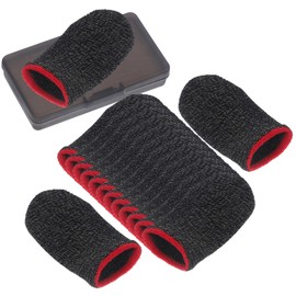 WOONEKY Upgrade Your Gaming Experience Slip Gaming Finger Covers Fingertip Protectors Sweat-resistant