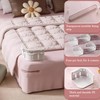 AUOQZ 4Pcs Bed Sheet Holder with Lock Strips, Mattress Bedding