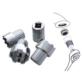 Aerator Wrench Faucet Key Maintenance Tools Standard Junior Housing removal & Install Service Keys cache insert TJ, TT Small sizes (Socket Set)