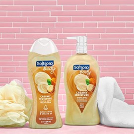 Softsoap Softsoap Moisturizing body wash, shea & almond oil, 32 ounce pump, 32 Fl Oz, 3 Packs