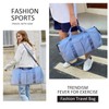 Travel Duffed Tote Bag, Waterproof Fold-able and Expandable Weekender Bag