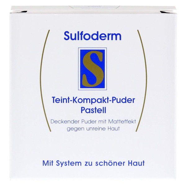 Sulfoderm S complexion compact powder Past, 10 g