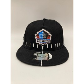 Landmark Graphic PRO FOOTBALL HALL OF FAME hat Canton, OH Black 50 Yard Line