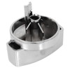 SPARES2GO Chrome Silver Switch Knob for Belling Oven Cooker Hob