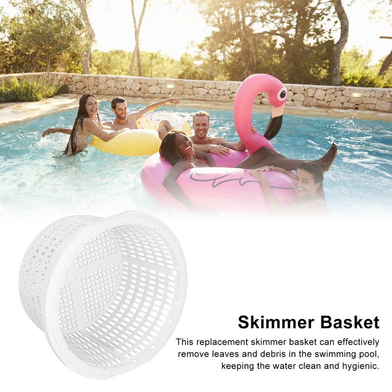 Pool Pool Skimmer Basket, Multipurpose Replacement Skimmer Basket, Replacement Strainer,
