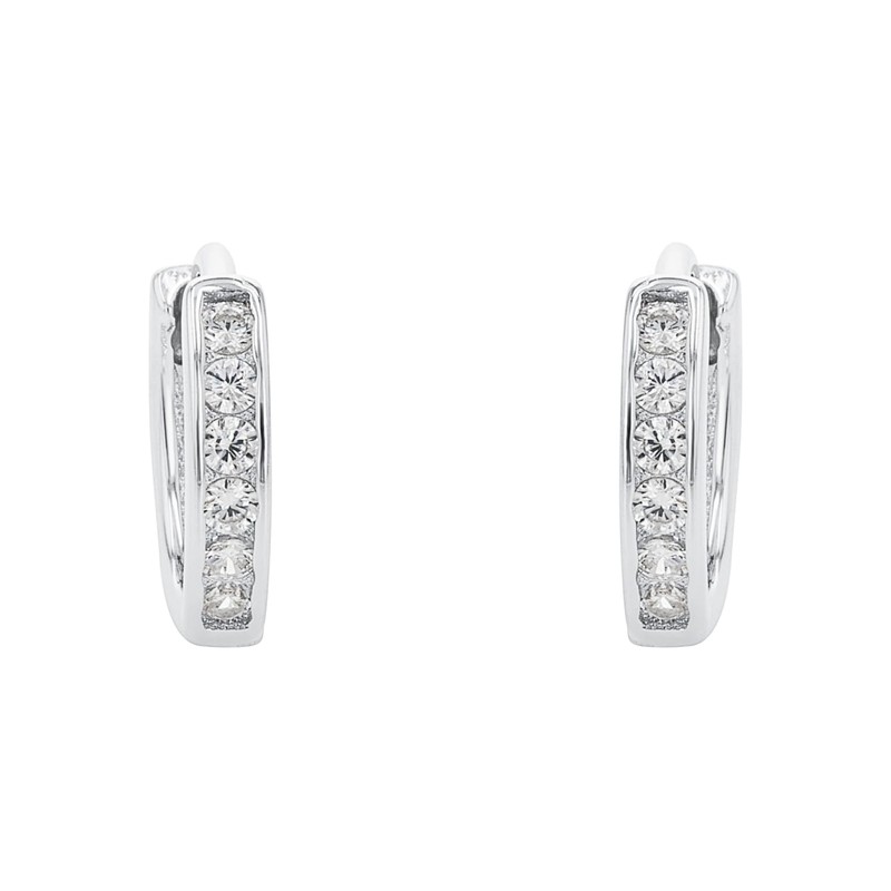 Amor Earrings Silver 925 Zirconium Oxide 381734