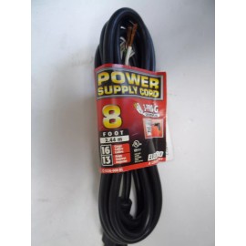 Leviton C-1326-008-BL 8 Ft. 16/13 - 3 Prong Gounded Cord pack of two