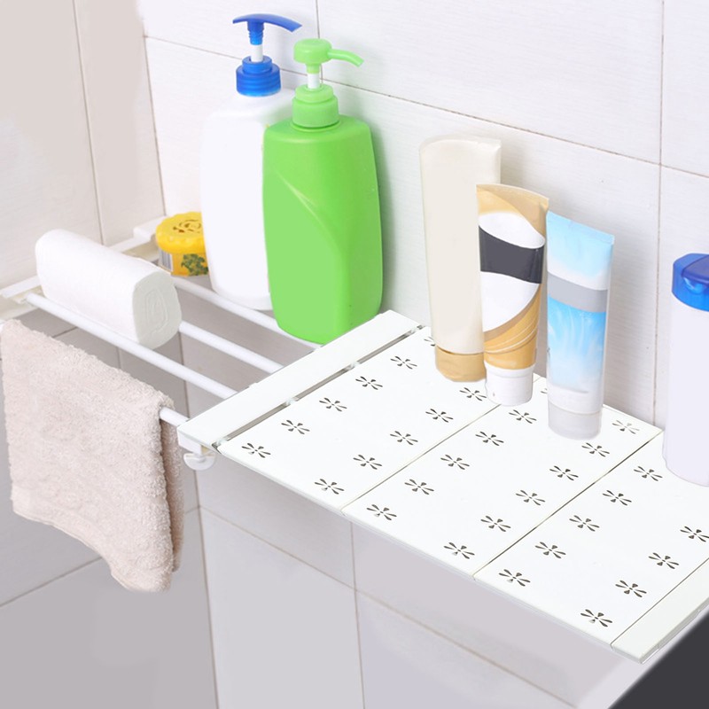 Tension Shelf Adjustable Space Saving Expandable Closet Organizer Dividers for