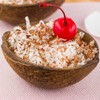 Indo Natural Coconut Shell Bowl - 10 count box