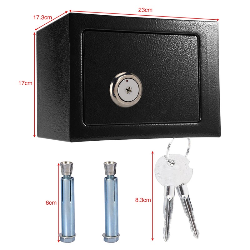 Money Box for Home with Sensor Light & Fireproof Security