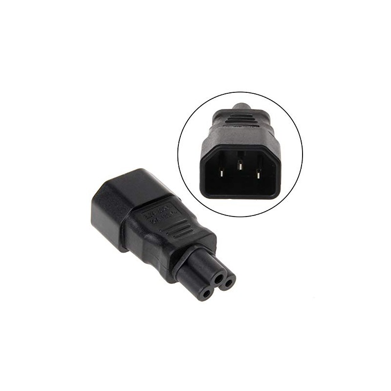 Audio Fan Converter Plug Mickey Type 3P to 3P IEC14