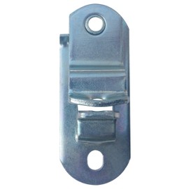 JQuad Trailer Door & Ramp Locking Hasp -3.75" Mounting- Cam Lock Latch Keeper -Zinc- Made in The USA