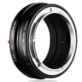 K&F Concept FD-NIK Z Bayonet Adapter Lens Ring for Canon FD Lens to Nikon Z 7 and Nikon Z 6 Mirrorless Full Frame Camera