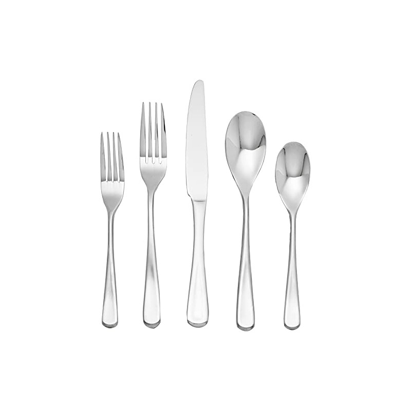 Mikasa Philo 20-Piece Stainless Steel Flatware Set, Service for 4