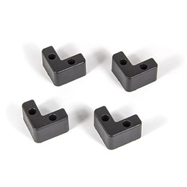 ESX DFB-490 rubber feet, universal feet for screwing on under boxes, subwoofer boxes