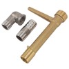 G3/4 Quick Coupler Key Brass Sprinkler Valve Key Stainless Steel