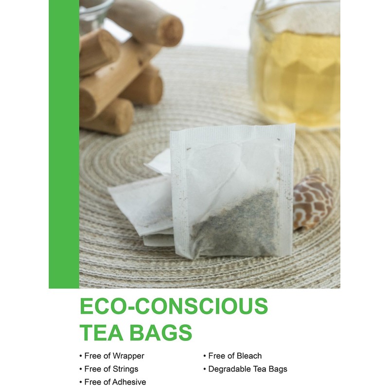 TeeLux Lemon Ginger Decaf Green Tea, Smooth Decaffeinated Green Tea