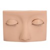 Eyelash Mannequin Head Practice Realistic Half Face Makeup Head Training